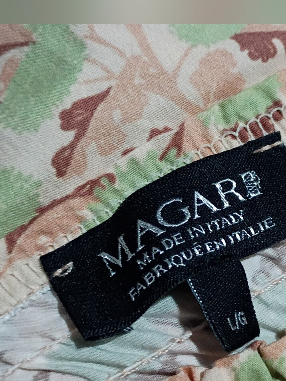 Magari Made in Italy Cotton Maxi Sundress L - Picture 4 of 4